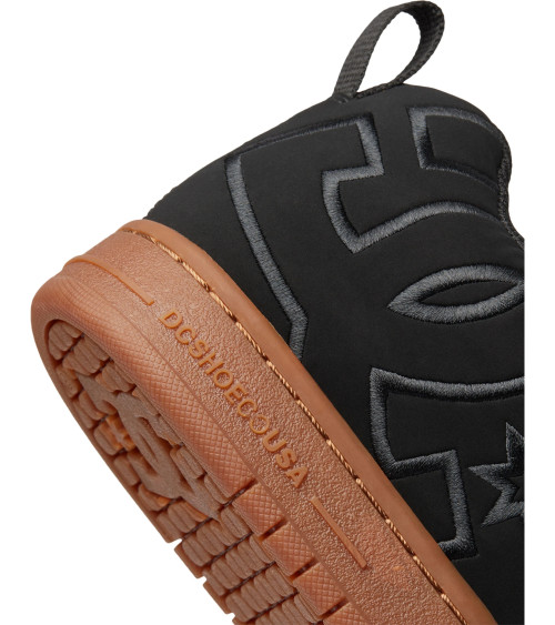 DC SHOES COURT GRAFFIK - WHITE/LIME/TURQUOISE