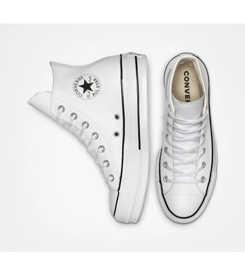 CONVERSE - CTAS LIFT CLEAN HI BIANCO 561676C