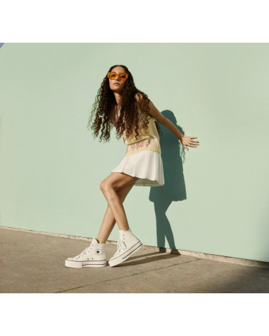 CONVERSE - CTAS LIFT CLEAN HI BIANCO 561676C