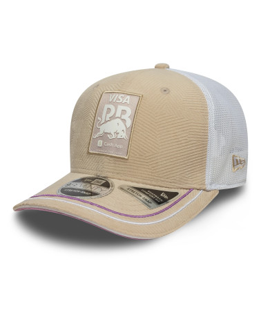 NEW ERA 9SEVENTY - BERRETTO ELASTICIZZATO VISA CASH RACING BULLS MIAMI, BEIGE., TAGLIA UNICA