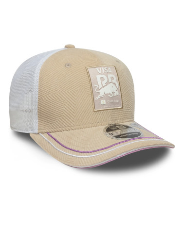 NEW ERA 9SEVENTY - BERRETTO ELASTICIZZATO VISA CASH RACING BULLS MIAMI, BEIGE., TAGLIA UNICA