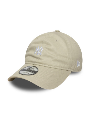 NEW ERA 9TWENTY CAPPELLINO CASUAL MINI LOGO NEW YORK YANKEES BEIGE