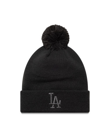 NEW ERA WMNS METALLIC BOBBLE BEANIE LOSDOD BLK