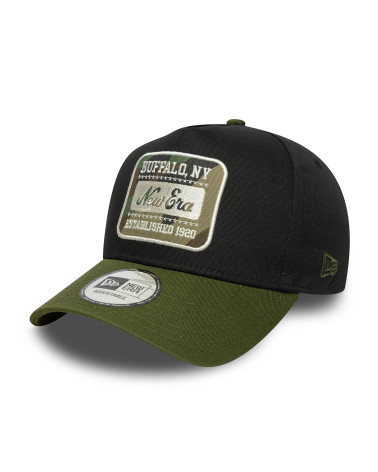 NEW ERA NE CAMO PATCH EFRAME NEWERA BLKRIG