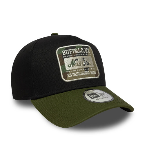 NEW ERA NE CAMO PATCH EFRAME NEWERA BLKRIG