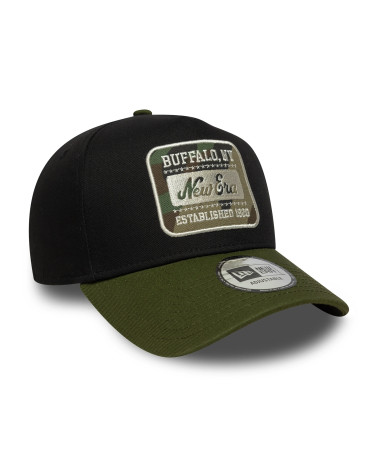 NEW ERA NE CAMO PATCH EFRAME NEWERA BLKRIG