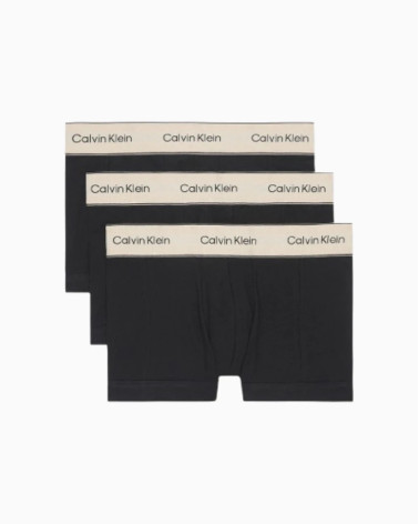 **Meta Title:** Calvin Klein Trunks 3Pk - Comfort in Gray, Size L