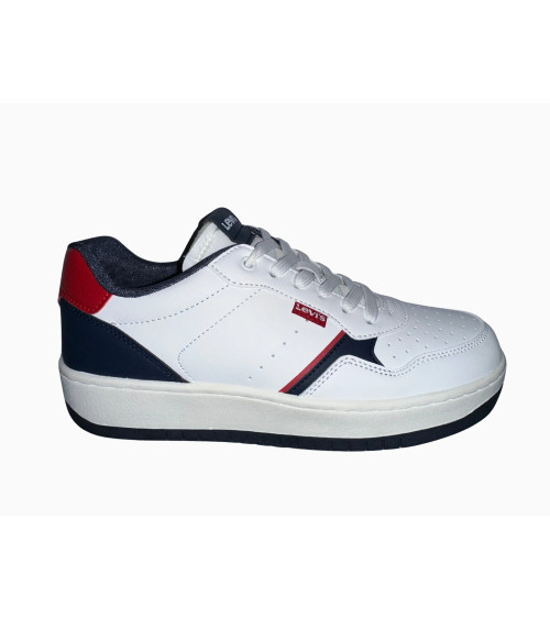 LEVI  'S AIDEN - 10, 36 39 36 EU 0441 - WHITE RED NAVY 36