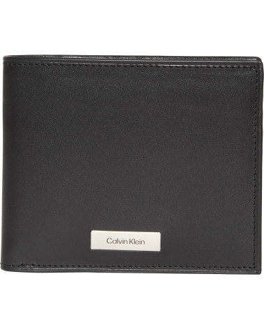 Calvin Klein Plaque Ew Billfold - Eleganter Geldbeutel für Sie