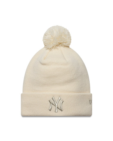 NEW ERA WMNS METALLIC BOBBLE BEANIE NEYYAN LTC