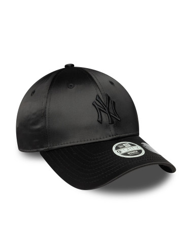 NEW ERA WMNS SATIN BOW BACK 9FORTY NEYYAN BLK