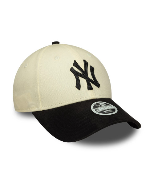 NEW ERA WMNS FAUX SUEDE 9FORTY NEYYAN LTCBLK