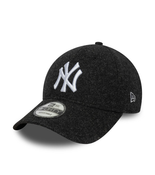 NEW ERA MELTON WOOL 9FORTY NEYYAN BLKWHI