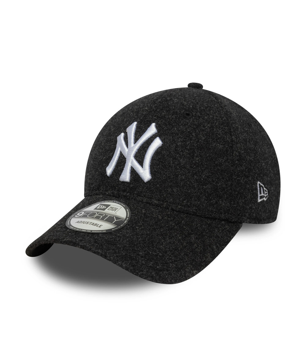 NEW ERA MELTON WOOL 9FORTY NEYYAN BLKWHI