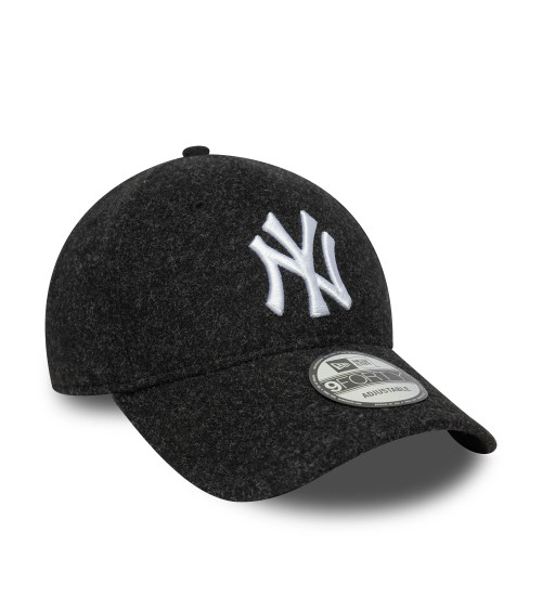 NEW ERA MELTON WOOL 9FORTY NEYYAN BLKWHI
