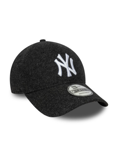 NEW ERA MELTON WOOL 9FORTY NEYYAN BLKWHI