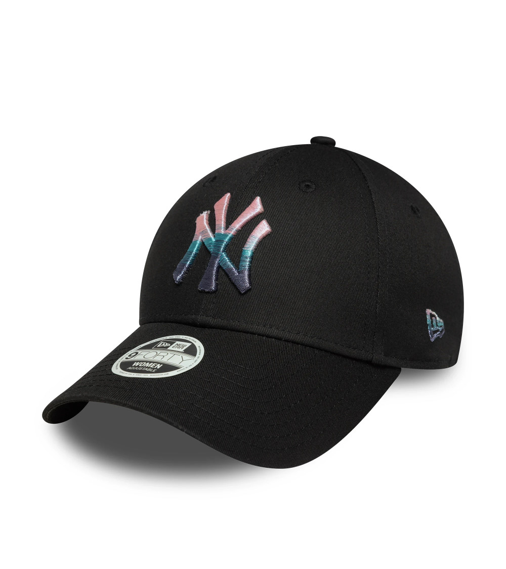 NEW ERA WMNS METALLIC LOGO 9FORTY NEYYAN BLKIPU