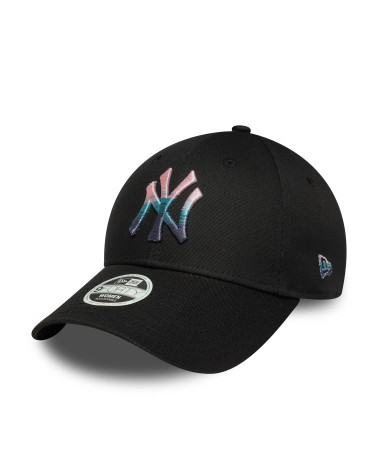 NEW ERA WMNS METALLIC LOGO 9FORTY NEYYAN BLKIPU
