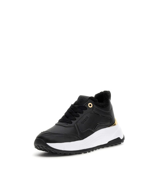 **Meta Title:** Buy GUESS FARREA Sneakers - Stylish Black & White