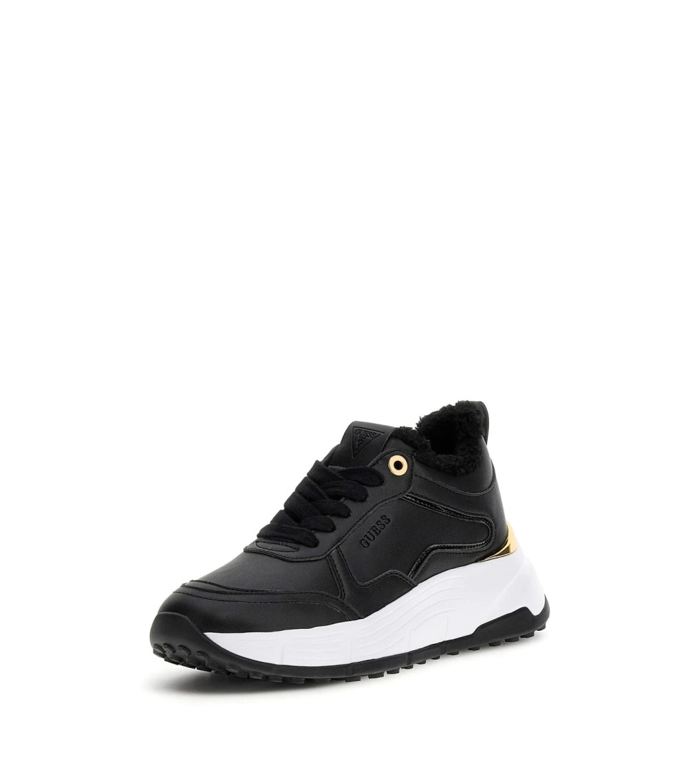 **Meta Title:** Buy GUESS FARREA Sneakers - Stylish Black & White