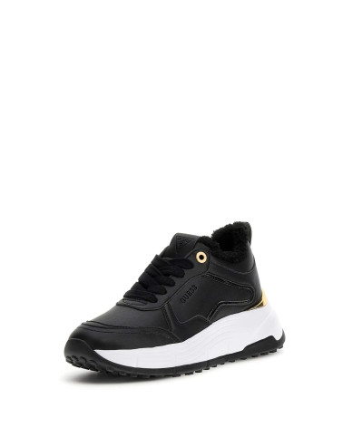 **Meta Title:** GUESS FARREA Noir - Baskets Élégantes 36 EU