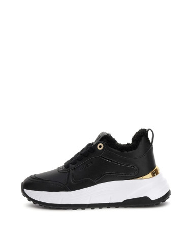 **Meta Title:** Buy GUESS FARREA Sneakers - Stylish Black & White