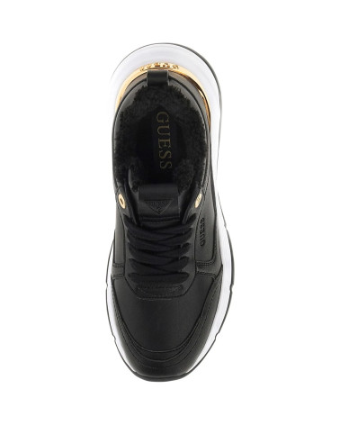 **Meta Title:** GUESS FARREA Noir - Baskets Élégantes 36 EU