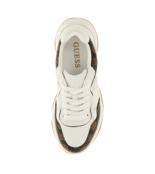GUESS Happy3 Trainers EU 38 - Black/Brown Sneaker for Women
