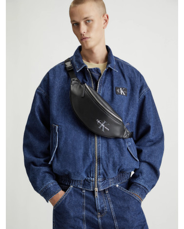 Calvin Klein Men's Monogram Waistbag - Stylish Black Accessory