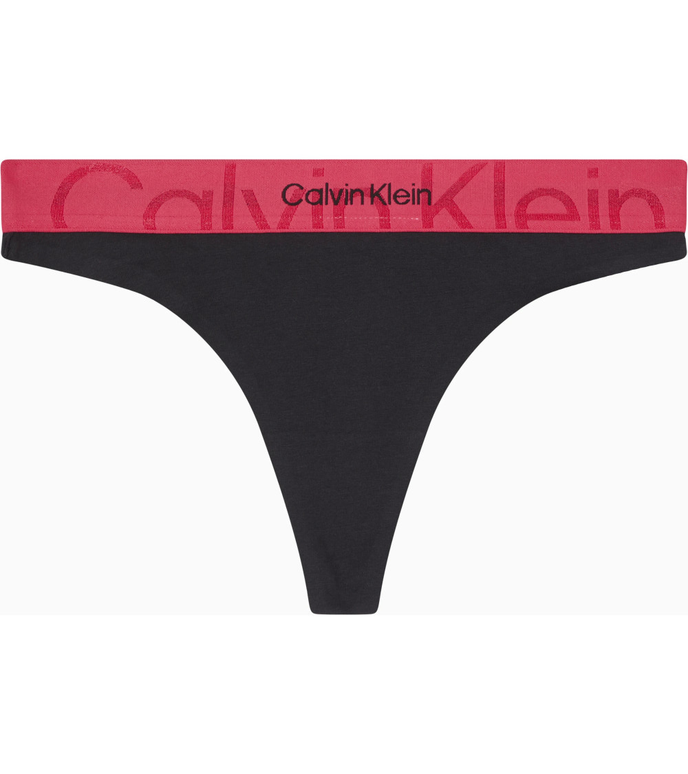 Calvin Klein Jeans Thong - Black & Pink - Shop Now!