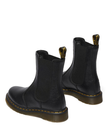 DR.MARTENS 2976 HI BLACK MILLED NAPPA