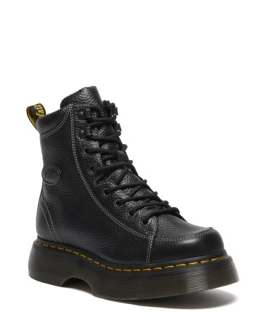 DR.MARTENS BUZZ 8I BLACK MILLED NAPPA