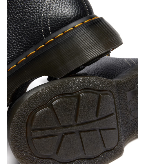 DR.MARTENS BUZZ 8I BLACK MILLED NAPPA