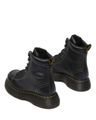 DR.MARTENS BUZZ 8I BLACK MILLED NAPPA