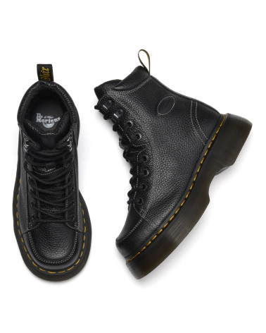 DR.MARTENS BUZZ 8I BLACK MILLED NAPPA