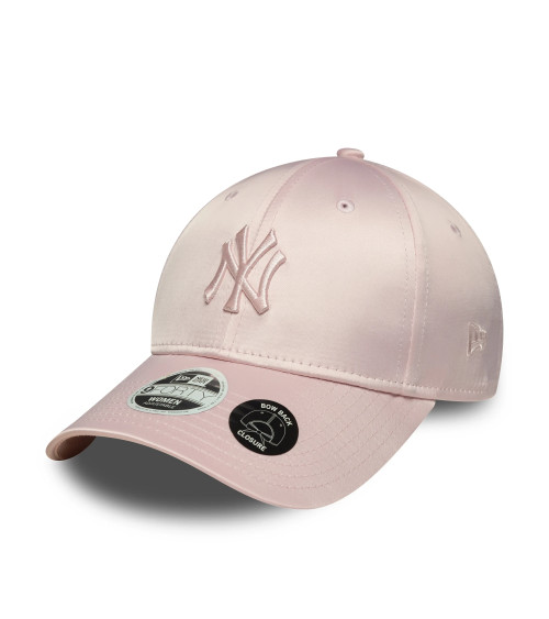 NEW ERA WMNS SATIN BOW BACK 9FORTY NEYYAN PKR