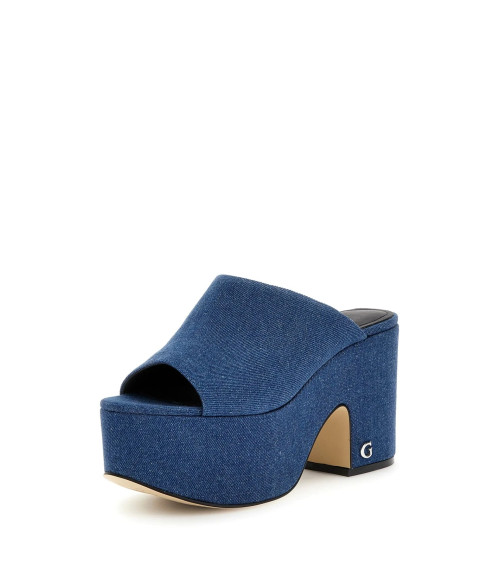 Sandali Blu Guess FLJYA2-DEN04 | Comfort e Stile Assoluto