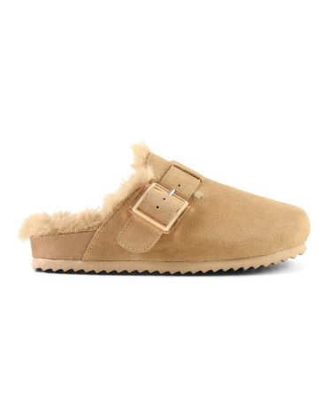 COLORS OF CALIFORNIA SUEDE FURRY BIO CLOSED TOE