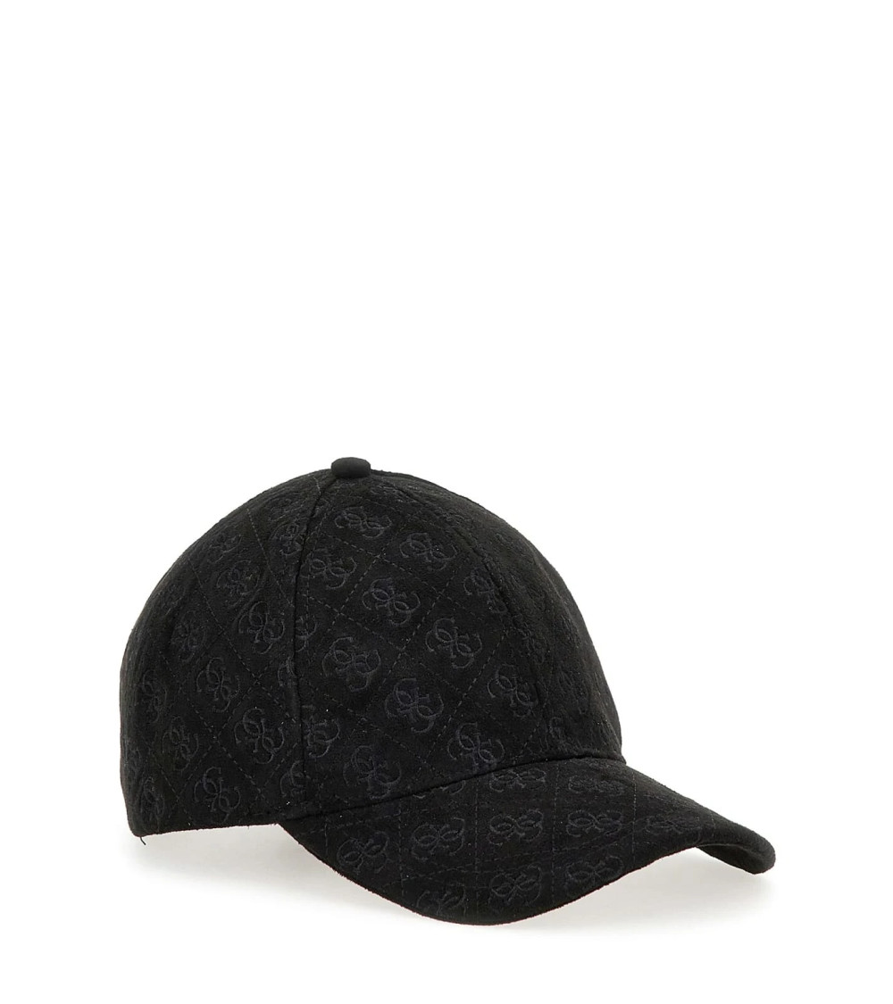 GUESS BASEBALL CAP, COLOR BLA - BLACK