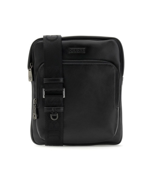 **Meta Title SEO**: Sac GUESS Boston Noir - Élégance et Pratique