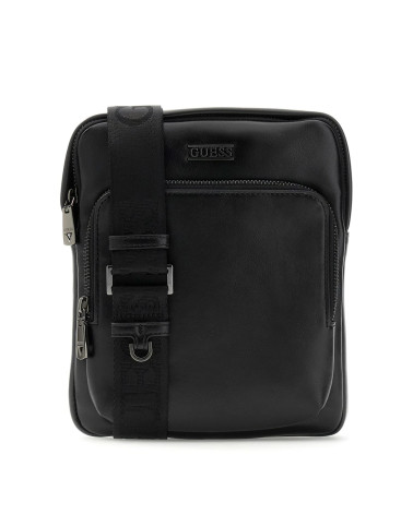 **Meta Title SEO**: Sac GUESS Boston Noir - Élégance et Pratique