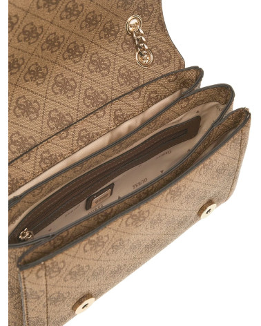 GUESS NOELLE II TOTE COLOR CLO - COAL WITH LOGO AND STYLISH DESIGN FOR EVERYDAY USE.