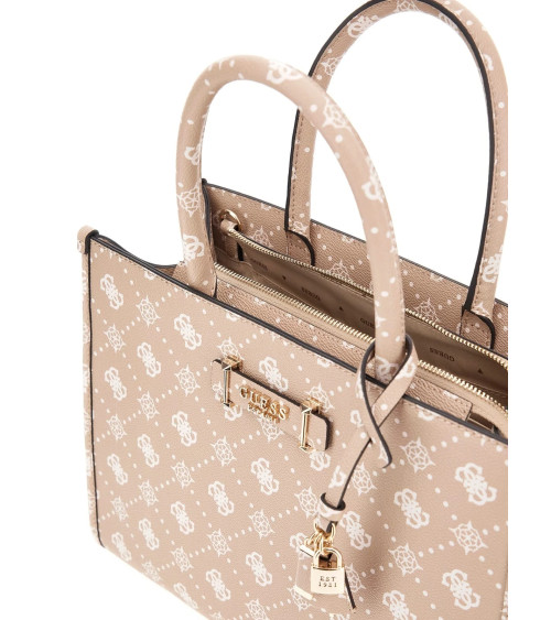 GUESS Silia Umhängetasche - Elegant in Espresso für jeden Anlass