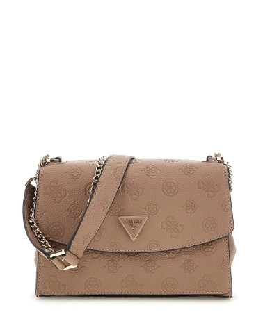 Chic GUESS Cresidia II Bag - Black Logo Design and Style