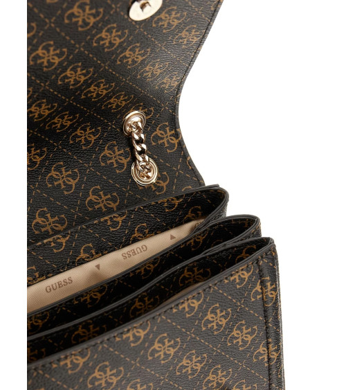 Borsa a tracolla GUESS Noelle II - Stile ed eleganza in marrone