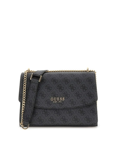 Bolso Bandolera Elegante GUESS Calista Color Carbón