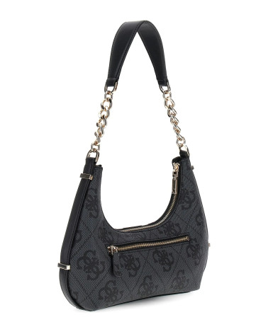 Meta Title: "GUESS Erenia: Elegante Bolso de Hombro Gris Oscuro"