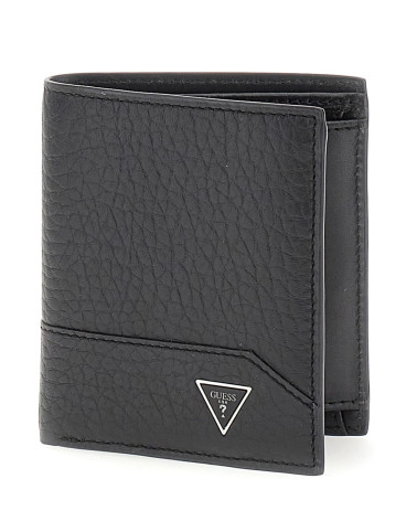 **Meta Title SEO:** Portafoglio GUESS Torino Bifold Pelle Nera