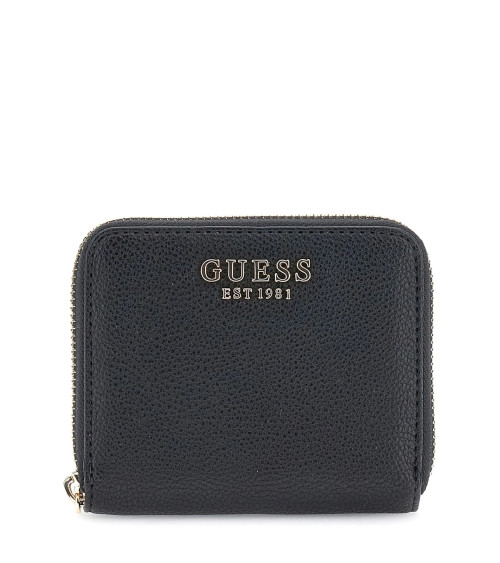 Portefeuille GUESS Gregoria Noir - Élégant et Pratique