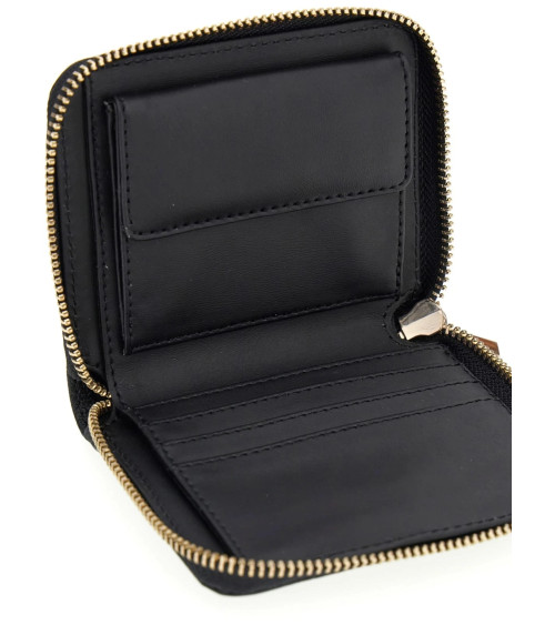 GUESS Gregoria SLG Small Zip Wallet - Stylish Black Design